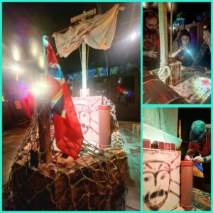 Kontiki Sailing Advanture Puzzle Pod at Sip & Solve Kontiki Sailing Advanture Puzzle Pod at Sip & Solve
