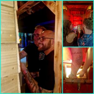 Wild West Saloon Puzzle Pod at Sip & Solve Wild West Saloon Puzzle Pod at Sip & Solve